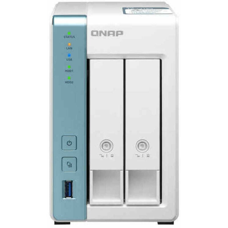 

Almacenamiento en Red NAS TS-231P3-4G 4 GB RAM Blanco - Qnap