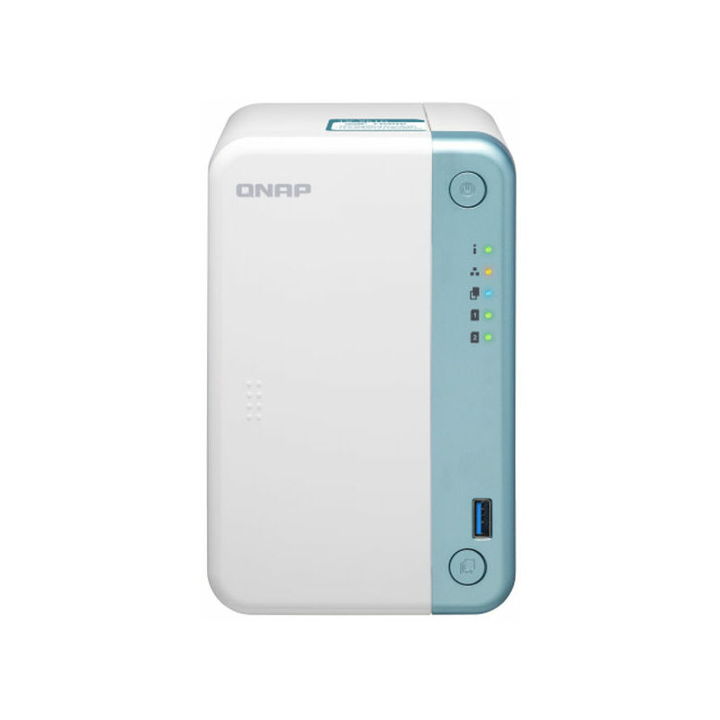 

Almacenamiento en Red NAS TS-251D-2G Blanco - Qnap