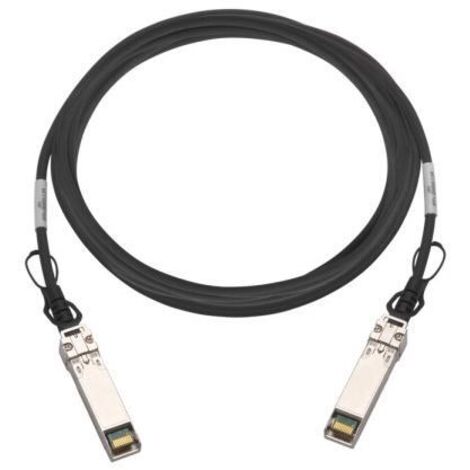 QNAP CAB-DAC50M-SFPP cavo a fibre ottiche 5 m SFP+ Nero