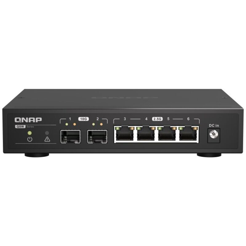 QNAP QSW-2104-2S commutateur réseau Non-géré 2.5G Ethernet