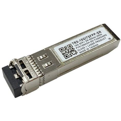 QNAP TRX-10GITSFPP-SR module émetteur-récepteur de réseau Fibre optique 10000 Mbit/s SFP+ 850 nm