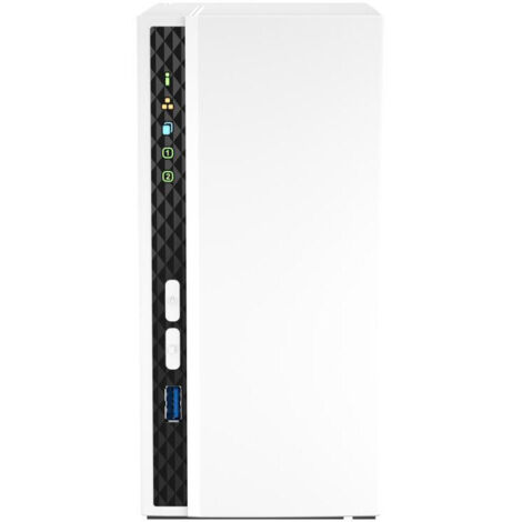 QNAP TS-233 NAS & Speicherserver Mini Tower Ethernet/LAN Weiß Cortex-A55