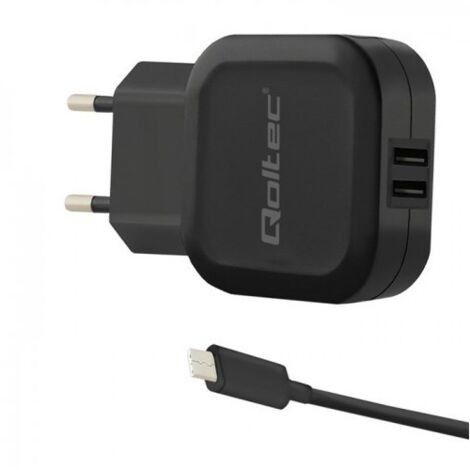 Qoltec 50188 chargeur de téléphones portables Noir Intérieur