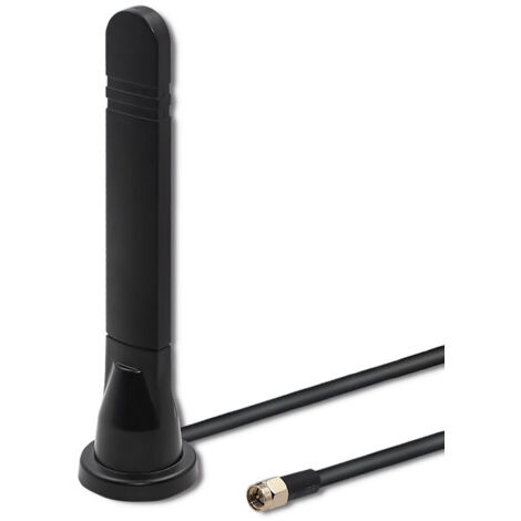 Qoltec 5G LTE Omnidirektionale Doppelantenne  8dBi  Intern