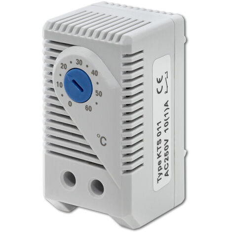 Qoltec Absperrthermostat 10A DIN 35