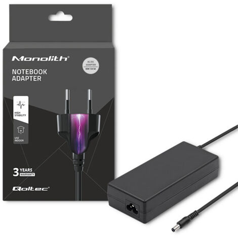 Qoltec Desktop-Netzteil 60W  12V  5A  5,52,1 + Stromkabel