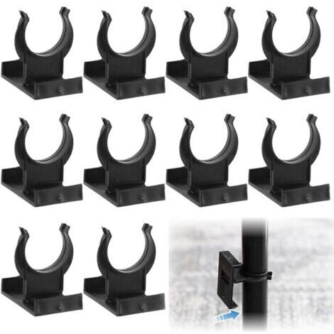 QORVA-10 Pièces Clips De Plinthe De Cuisine Clips De Fixation De Plinthe De Cuisine Clip De Panneau De Bain Clip pour Plinthe Cuisine avec Support d'attache pour Armoires De Cuisine Pieds De Lit