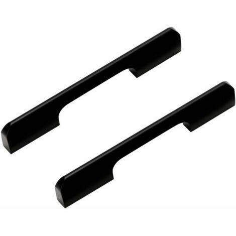 QORVA-Boutons et poignées de meubles,Lot de 10 poignées de meuble de cuisine avec vis en alliage d'aluminium 128 mm
