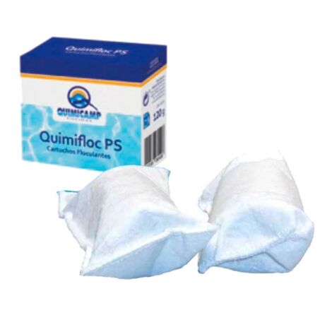 QP Quimifloc Cartouches 120 g Floculant Clarifiant pour Sable 203518