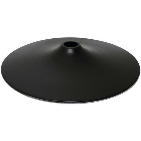 Q&Q base conica sillon iza ø600 acabado negro mate , 0UNIDADES