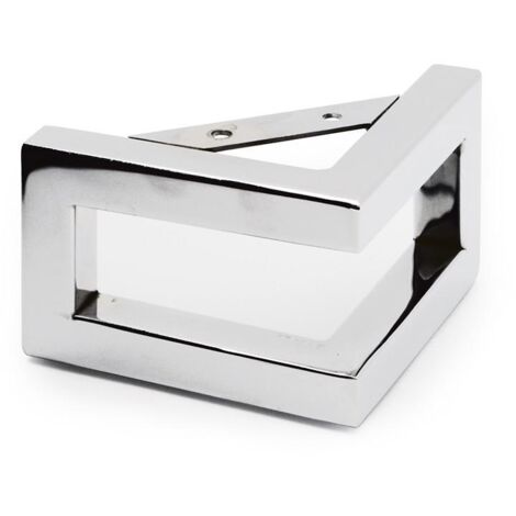 Q&Q pata metal corinne h80 120x120 cromo , 0 , Q&Q pata metal corinne h80 120x120 cromo , 0