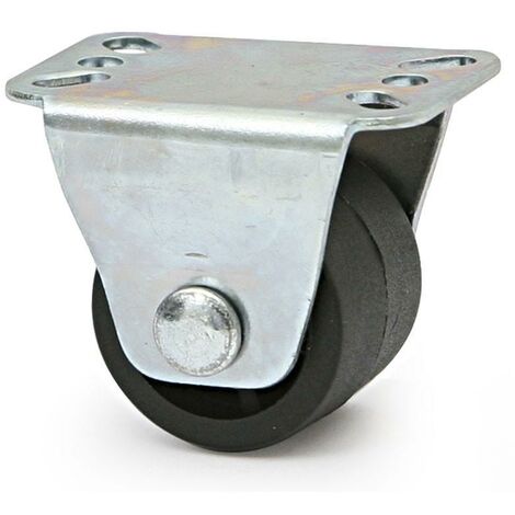Q&Q rueda fija jordan a/nylon d28 h36 p/nido , 0UNIDADES , Q&Q rueda fija jordan a/nylon d28 h36 p/nido , 0UNIDADES
