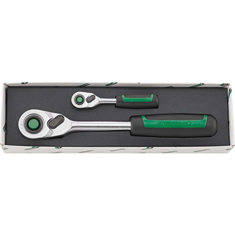 Stahlwille 415QR/512QR 91336421 Feinzahnknarre 1/2\" 1/4\"
