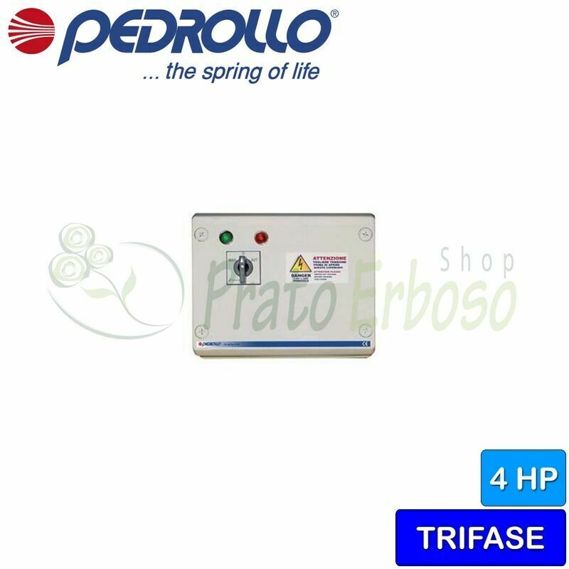 

QST 400 - Cuadro eléctrico para electrobomba trifásica de 4 HP