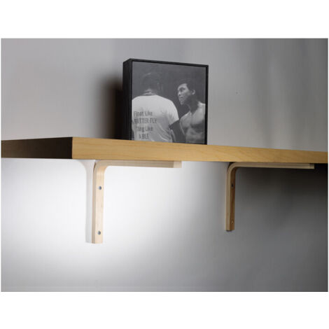 Q.TA'. 10 REGGIMENSOLA ELLE LEGNO NATURALE 150 MM