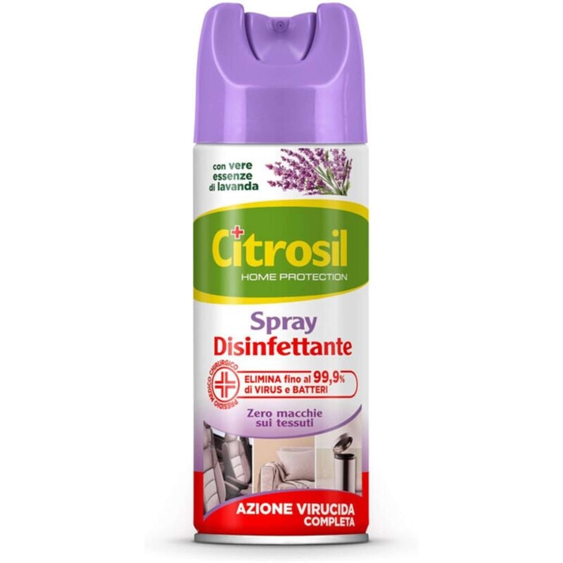 Image of CITROSIL SPRAY DISINFETTANTE VIRUCIDA AGR+LAVANDA 300 ML - 12 pezzi