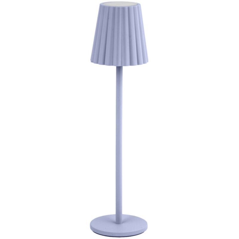 Image of LAMPADA LED RICARICABILE DA TAVOLO MINU LILLA - 12 pezzi