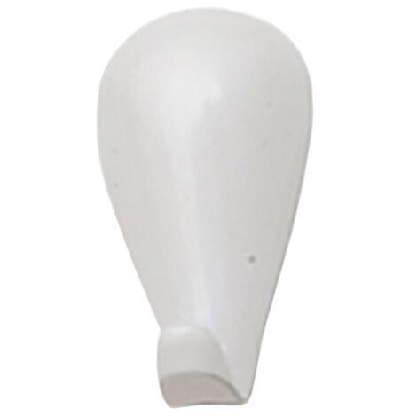 Q.TA'. 6 BL GANCIO PER QUADRO GOCCIA BIANCO 5 Q.TA
