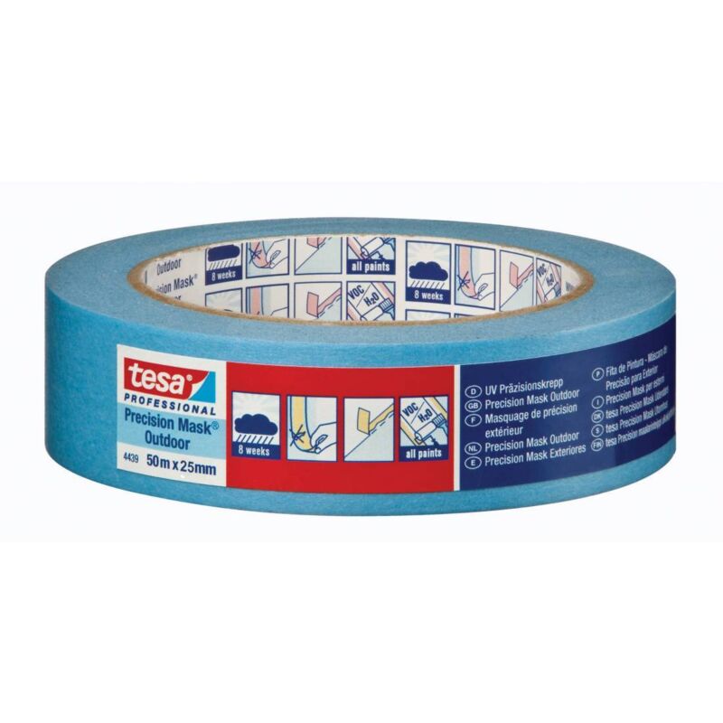Nastro Mascheratura Azzurro 19mmx50m 8 Pz