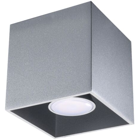 QUAD 1 gray ceiling light