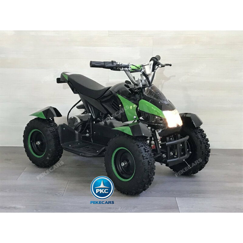 

Pekecars - QUAD COBRA 800W 36V VERDE/NEGRO