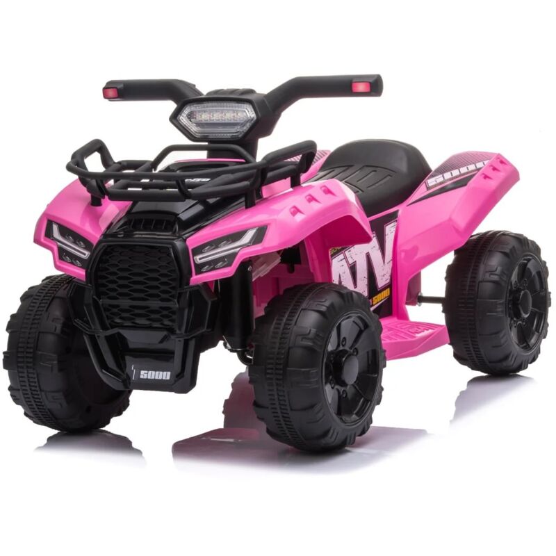 Berghoff - Quad Électrique Enfants - atv 5000 - 1 à 3 ans - Batterie 7.4V - Rose