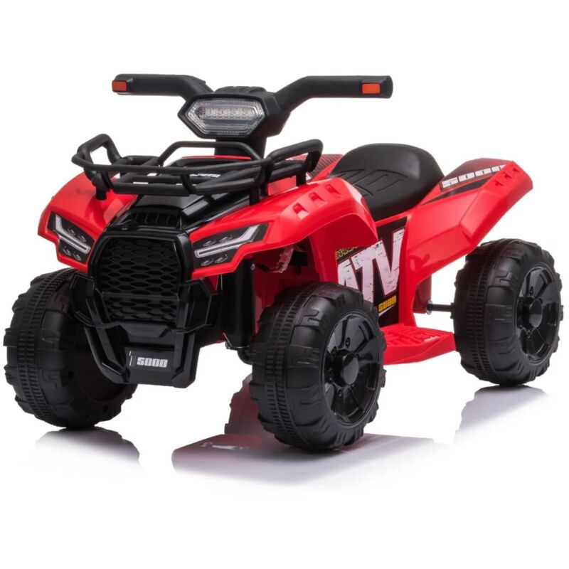 Quad Électrique Enfants - ATV 5000 - 1 à 3 ans - Batterie 7.4V - Rouge