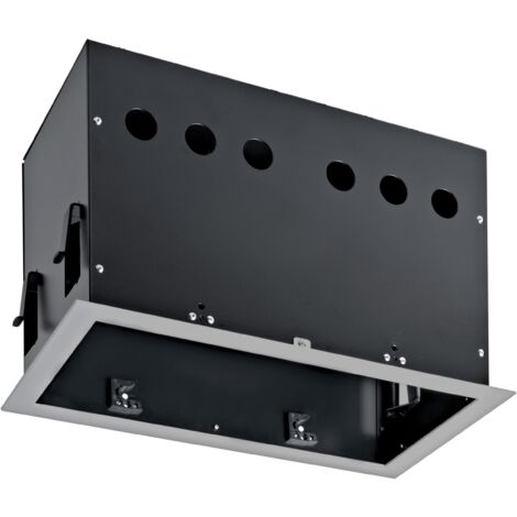 QUADRA 185 Corps pour 2 spots ARIC 4243