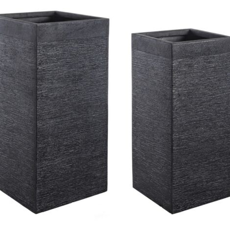 Quadratische Graffiti-Vase S