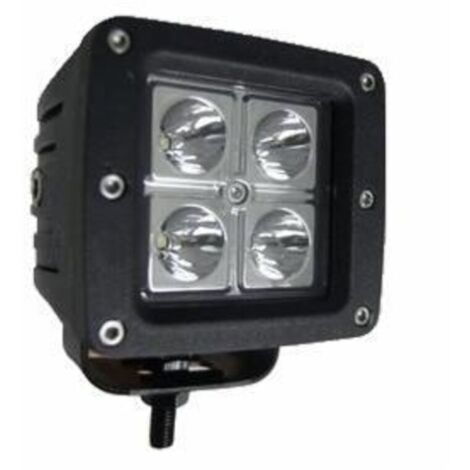 Quadratische LED-Arbeitsleuchte, 12 V/24 V, 16 W