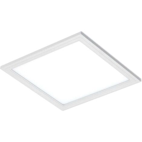 Quadratische LED-Deckenleuchte in Weiß, Deckenleuchte, Schlafzimmer-Deckenleuchte, Wohnzimmer-Deckenleuchte, 20-W-LED-Panel, 30 x 30 cm, neutralweißes Licht
