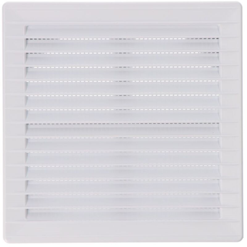 Edm - Gitter De Lüftung 87724 White 17 X 17 X 1, 15 Cm Moskitonetz