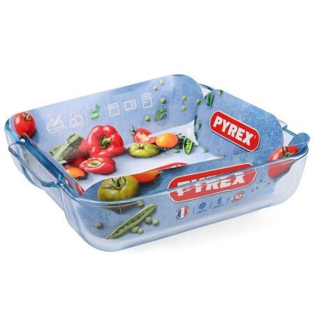 Quadratische schale 21cm glas - Pyrex - 220b000/5046