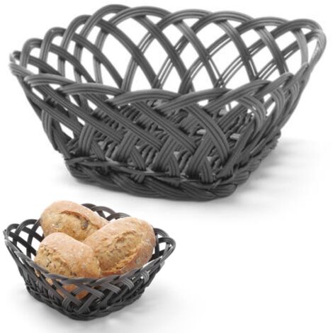 Quadratischer geflochtener Korb für Obst und Gemüse - Hendi 426227