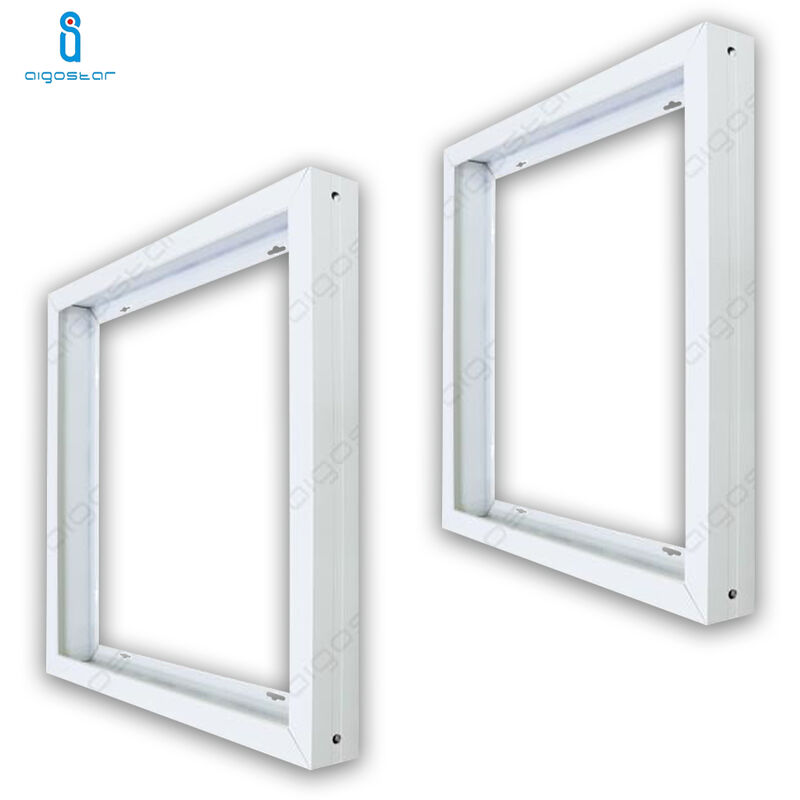 Quadratischer rahmen für led-panel 60x60 cm rahmenstütze Aigostar 2 stücke