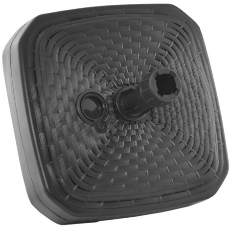 Quadratischer Schirmständer rato UMBRELLA BASE MPKR - anthrazit
