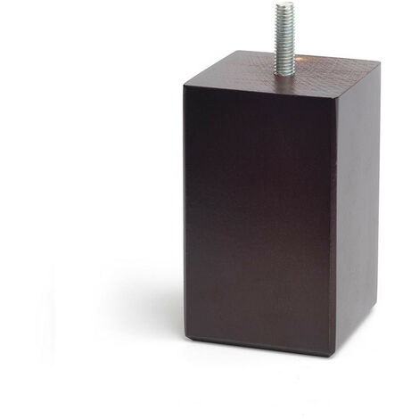 Quadrato faggio colore wengué mod.433 dimensioni 6x6x10cm rei