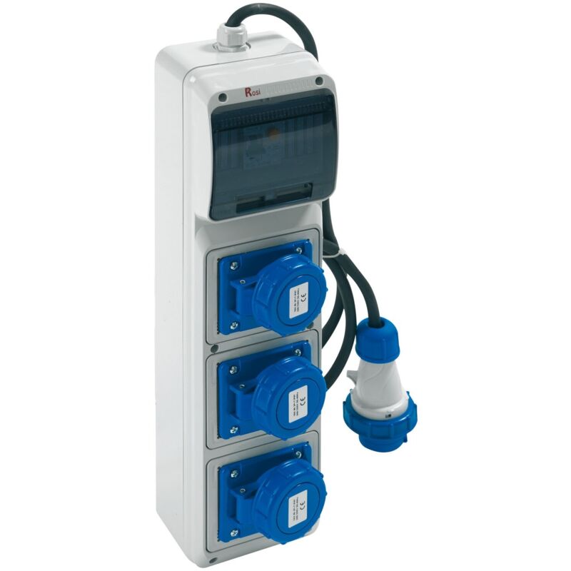 Quadro Asc Rosi Materiale Elettrico 3x3p 16a 2260