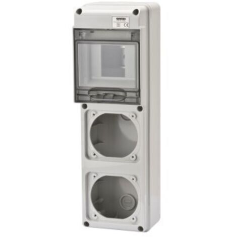Quadri Elettrici Q-Din 5M.2 Flange Pr.16A Ip65 ( GEWISS cod. GW68018N )