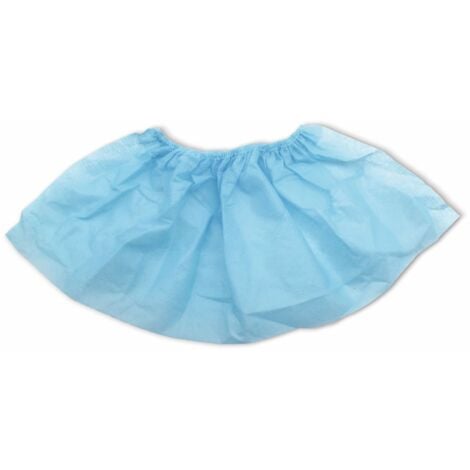Quadrios 1903EC045 Reinraum Schuh-Überzieher 17x41 cm 10 St Blau