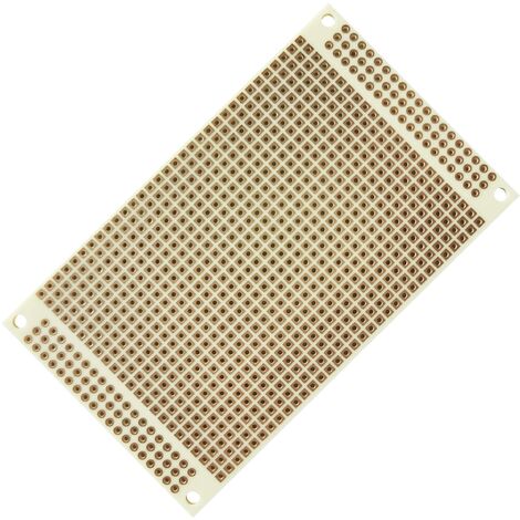 Quadrios 1906SA050 Platine Bakélite (L x l) 60 mm x 100 mm 35 µm Pas 2.54 mm Contenu 1 pc(s) D730582
