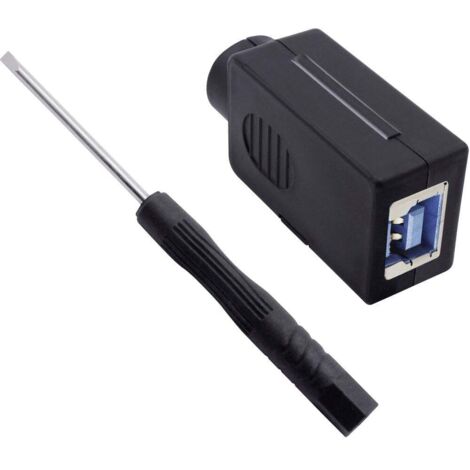 QUADRIOS, 2001C205, kit USB 3.0, Standard-B, femelle, horizontal, 10 broches