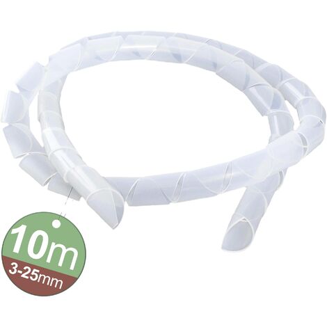 Quadrios 2111C141 2111C141 Gaine spirale 3 à 25 mm blanc 1 set X572042