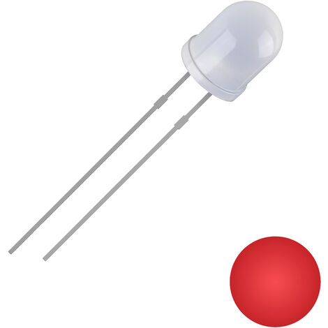 Quadrios 2111O166 LED bedrahtet  Rot Rund 3 mm 700 mcd 30 ° 20 mA 2 V