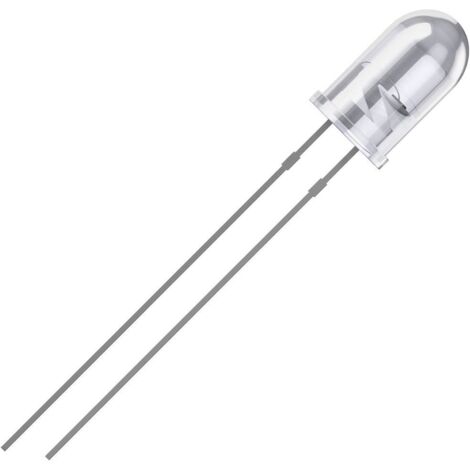 Quadrios 2111O182 LED blanc rond 5 mm 15000 mcd 25 ° 20 mA 3 V S620522