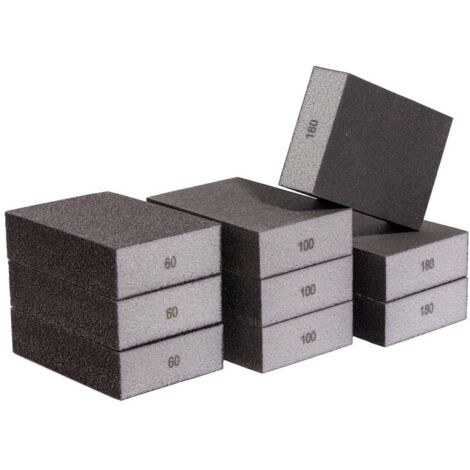 Quadrios 2111T002 SET de 9 éponges abrasives (granulation 60, 100, 180) 9 pc(s) S620512