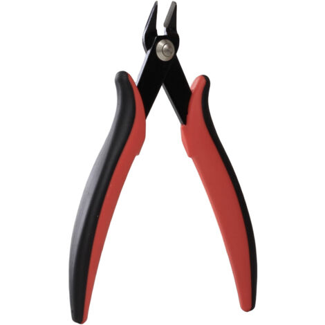 Quadrios 23T058 23T058  Feinmechanik Seitenschneider-Printzange ohne Facette 135 mm