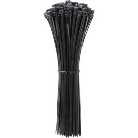 QUADRIOS 24CA352 24CA352 SERRE-CÂBLE 100 MM 2.5 MM NOIR STABILISÉ AUX UV 100 PC(S)