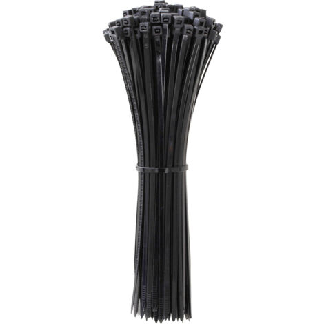 Quadrios 24CA376 24CA376 Kabelbinder 450 mm 7.6 mm Schwarz UV-stabilisiert 100 St.