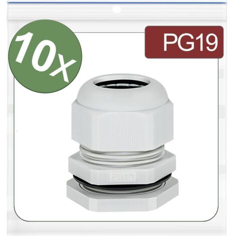Quadrios 24CA396 Presse-étoupe Polyamide gris 10 pc(s) Y857843